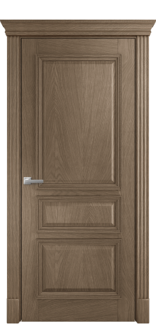 Дверь межкомнатная Rimini 4 brit Цвет Дуб Мускат Покрытие Шпон натуральный  Наличник Британия Цена 58900