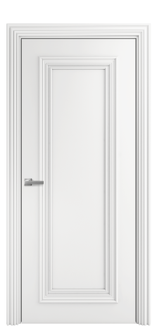 Дверь межкомнатная Modena 1 Цвет Белый Покрытие Эмаль  Наличник ML 85 Цена 76825