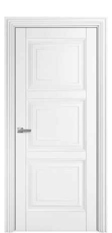 Дверь межкомнатная Bergamo 3 Цвет Белый Покрытие Эмаль  Наличник ML 85 Цена 52875 Дверь межкомнатная Bergamo 3 Цвет Белый Покрытие Эмаль  Наличник ML 85 Цена 52875