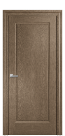 Дверь межкомнатная Garda 1 Цвет Дуб Мускат Покрытие Шпон натуральный  Наличник WL85 Цена 51200