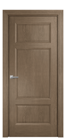 Дверь межкомнатная Garda 3 Цвет Дуб Мускат Покрытие Шпон натуральный  Наличник WL85 Цена 51200