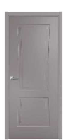 Дверь межкомнатная Dino 2 Цвет Ирис Покрытие Эмаль  Наличник L 50 Цена 40625