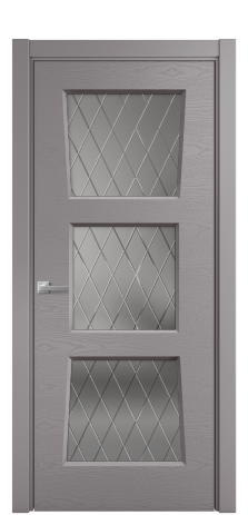 Дверь межкомнатная Dino 3 Цвет Ирис Brash Покрытие Эмаль брашированная  Наличник L 75 Цена 44950 Дверь межкомнатная Dino 3 Цвет Ирис Brash Покрытие Эмаль брашированная  Наличник L 75 Цена 44950