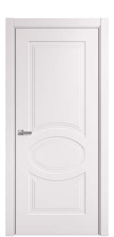 Дверь межкомнатная Lina 6 Цвет Крем Покрытие Эмаль  Наличник L 75 Цена 36925