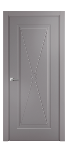 Дверь межкомнатная Marko 1 Цвет Ирис Покрытие Эмаль  Наличник L 75 Цена 40625