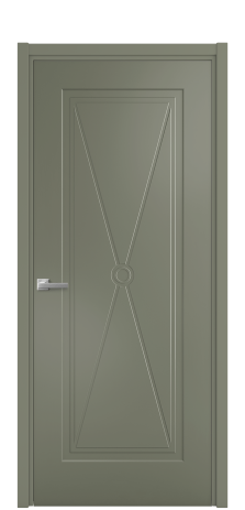 Дверь межкомнатная Marko 1 Цвет Зеленый Покрытие Эмаль  Наличник L 50 Цена 40625