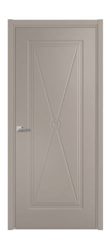 Дверь межкомнатная Marko 1 Цвет Какао Покрытие Эмаль  Наличник L 50 Цена 40625