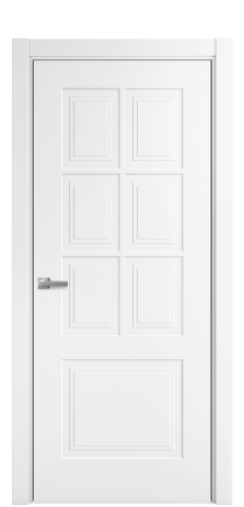 Дверь межкомнатная Paulo 1 Цвет Белый Покрытие Эмаль  Наличник L 75 Цена 36925 Дверь межкомнатная Paulo 1 Цвет Белый Покрытие Эмаль  Наличник L 75 Цена 36925