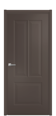 Дверь межкомнатная Paulo 2 Цвет Коричневый Покрытие Эмаль  Наличник L 50 Цена 40625