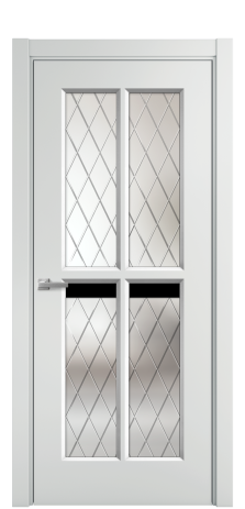 Дверь межкомнатная Paulo 3 Цвет Облачный Покрытие Эмаль  Наличник L 75 Цена 39215