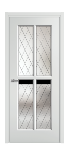 Дверь межкомнатная Paulo 3 Цвет Облачный Покрытие Эмаль  Наличник L 50 Цена 42915