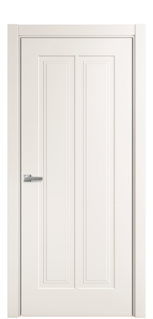 Дверь межкомнатная Paulo 4 Цвет Молочный Покрытие Эмаль  Наличник L 75 Цена 36925