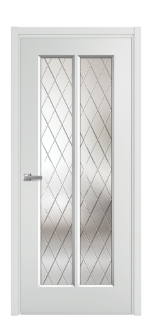 Дверь межкомнатная Paulo 4 Цвет Облачный Покрытие Эмаль  Наличник L 50 Цена 42915