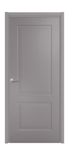 Дверь межкомнатная Рино 2 Цвет Ирис Покрытие Эмаль  Наличник L 50 Цена 40475