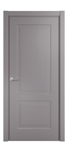 Дверь межкомнатная Рино 2 Цвет Ирис Покрытие Эмаль  Наличник L 75 Цена 40475