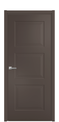 Дверь межкомнатная Рино 3 Цвет Коричневый Покрытие Эмаль  Наличник L 50 Цена 41718