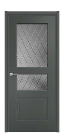 Дверь межкомнатная Рино 4 Цвет Пихтовый Покрытие Эмаль  Наличник L 50 Цена 43843