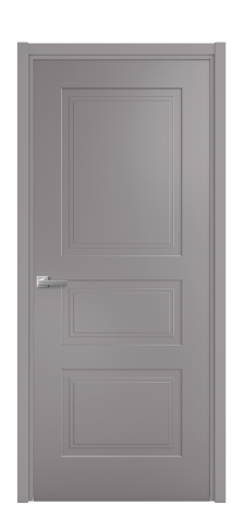 Дверь межкомнатная Рино 4 Цвет Ирис Покрытие Эмаль  Наличник L 50 Цена 40475