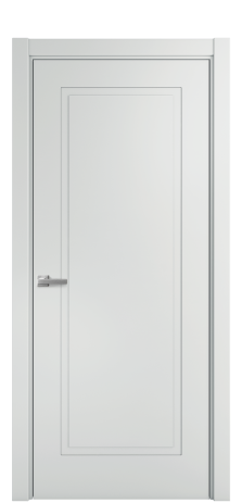 Дверь межкомнатная Plaine 1 Цвет Облачный Покрытие Эмаль  Наличник L 75 Цена 39475