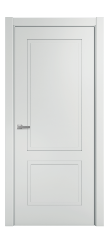 Дверь межкомнатная Plain 2 Цвет Облачный Покрытие Эмаль  Наличник L 75 Цена 35775