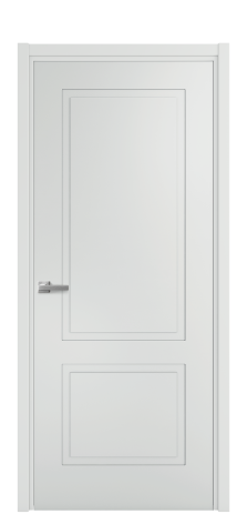 Дверь межкомнатная Plain 2 Цвет Облачный Покрытие Эмаль  Наличник L 50 Цена 39475