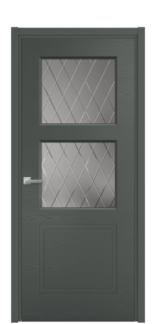 Дверь межкомнатная Plain 3 Цвет Пихтовый Brash Покрытие Эмаль брашированная  Наличник L 50 Цена 48450