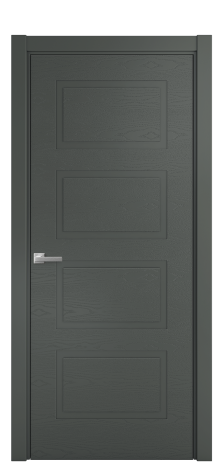 Дверь межкомнатная Plain 4 Цвет Пихтовый Brash Покрытие Эмаль брашированная  Наличник L 75 Цена 41675