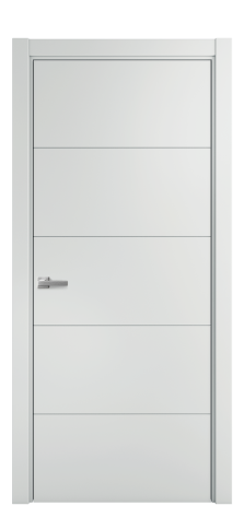 Дверь межкомнатная Linea 01 Цвет Облачный Покрытие Эмаль  Наличник L 75 Цена 35975