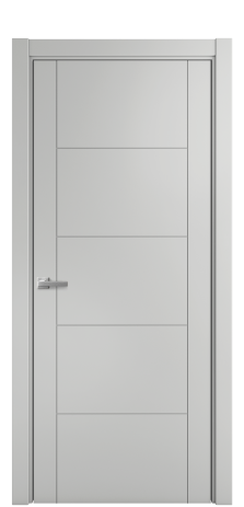 Дверь межкомнатная Линия 02 Цвет Телегрей Покрытие Эмаль  Наличник L 75 Цена 39475