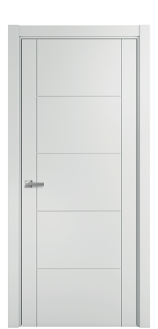 Дверь межкомнатная Linea 02 Цвет Облачный Покрытие Эмаль  Наличник L 75 Цена 35975