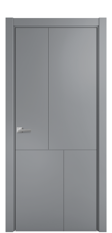 Дверь межкомнатная Линия 04 Цвет Гриджио Покрытие Эмаль  Наличник L 75 Цена 40668