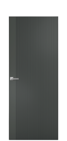 Дверь межкомнатная Mezzo 12 Цвет Пихтовый Покрытие Эмаль  Наличник Скрытый короб хром Цена 60953