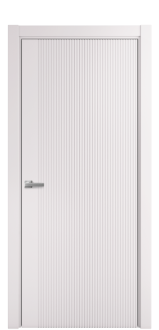 Дверь межкомнатная Mezzo 12 Цвет Крем Покрытие Эмаль  Наличник L 75 Цена 38925