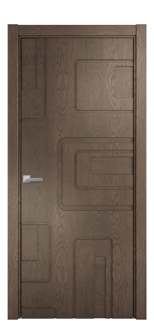 Дверь межкомнатная Capriccio 01 Цвет Дуб Марракеш Покрытие Шпон натуральный  Наличник L 75 Цена 61950