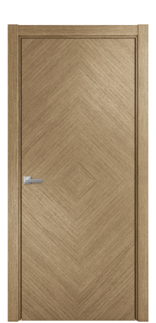 Дверь межкомнатная Unit 02 Цвет Дуб Янтарь Покрытие Шпон масло  Наличник L 75 Цена 60675