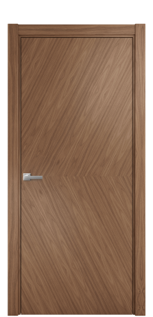 Дверь межкомнатная Unit 03 Цвет Каштановый Орех Покрытие Шпон натуральный  Наличник L 75 Цена 58600