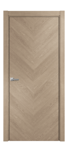 Дверь межкомнатная Unit 04 Цвет Дуб Песочный Покрытие Шпон натуральный  Наличник L 75 Цена 54050