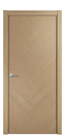 Дверь межкомнатная Unit 04 Цвет DUNA 1050C Покрытие Шпон Fine Line  Наличник L 75 Цена 38079