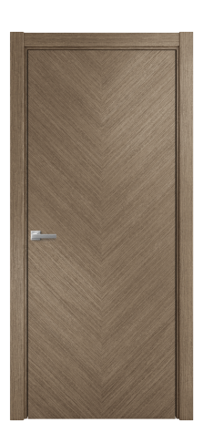 Дверь межкомнатная Unit 04 Цвет Дуб Кофе Покрытие Шпон масло  Наличник L 75 Цена 57025