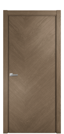 Дверь межкомнатная Unit 05 Цвет Дуб Мускат Покрытие Шпон натуральный  Наличник L 75 Цена 54050