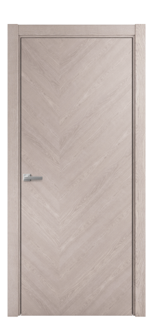 Дверь межкомнатная Unit 05 Цвет Дуб Имбирь Покрытие Шпон натуральный  Наличник L 75 Цена 49500