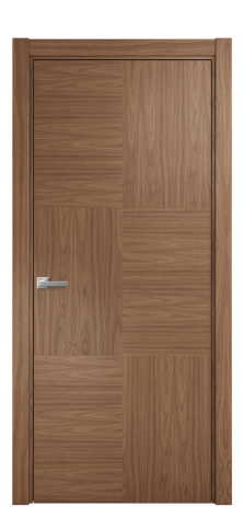 Дверь межкомнатная Unit 06 Цвет Американский Орех Покрытие Шпон натуральный  Наличник L 75 Цена 62600