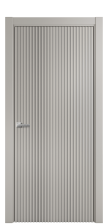 Дверь межкомнатная Spline Цвет Серый Шелк Покрытие Эмаль  Наличник L 75 Цена 58475