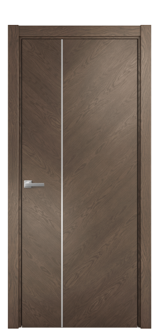 Дверь межкомнатная Юнит Слот 10-111 Цвет Дуб Марракеш Покрытие Шпон натуральный  Наличник L 75 Цена 59050