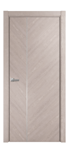 Дверь межкомнатная Unit Slot 10-111 Цвет Дуб Имбирь Покрытие Шпон натуральный  Наличник L 75 Цена 59350