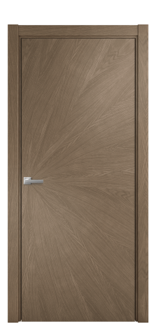 Дверь межкомнатная Unit 07 Цвет Дуб Мускат Покрытие Шпон натуральный  Наличник L 75 Цена 56450