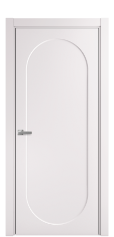 Дверь межкомнатная Anse 1 Цвет Крем Покрытие Эмаль  Наличник L 75 Цена 40625