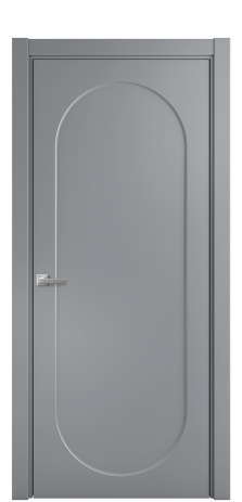 Дверь межкомнатная Anse 1 Цвет Гриджио Покрытие Эмаль  Наличник L 75 Цена 47325