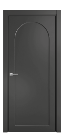 Дверь межкомнатная Ансе 3 Цвет Антрацит Покрытие Эмаль  Наличник L 75 Цена 45918