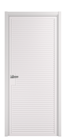 Дверь межкомнатная Space 01 Цвет Крем Покрытие Эмаль  Наличник L 50 Цена 49475